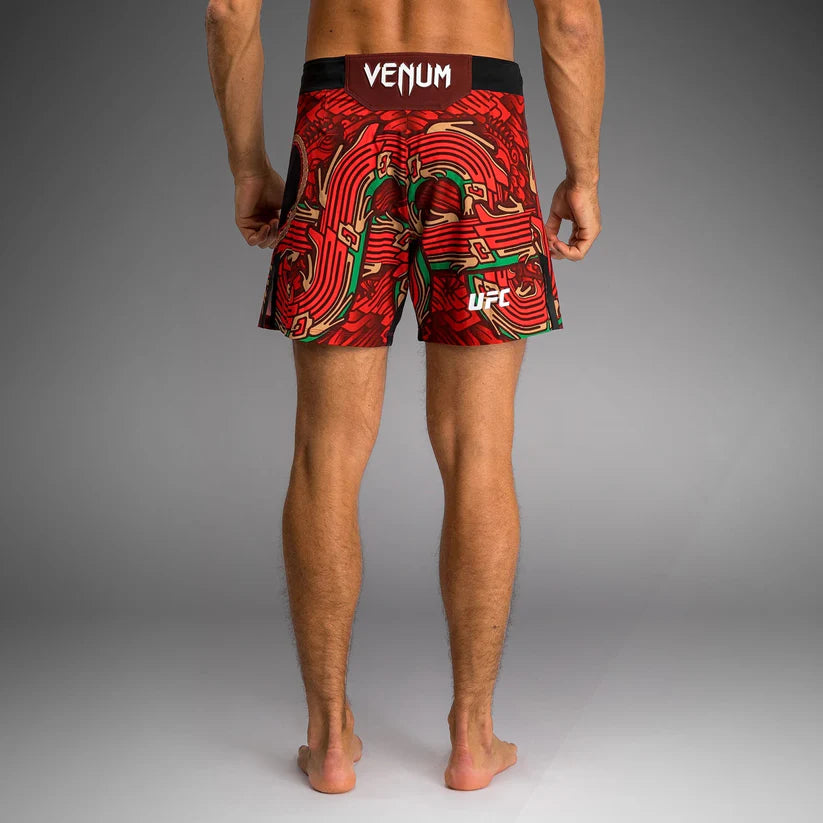 Fightshorts Venum UFC Unrivaled Brandon Moreno (Short Fit) (Rojo) (Disponible por Encargo)