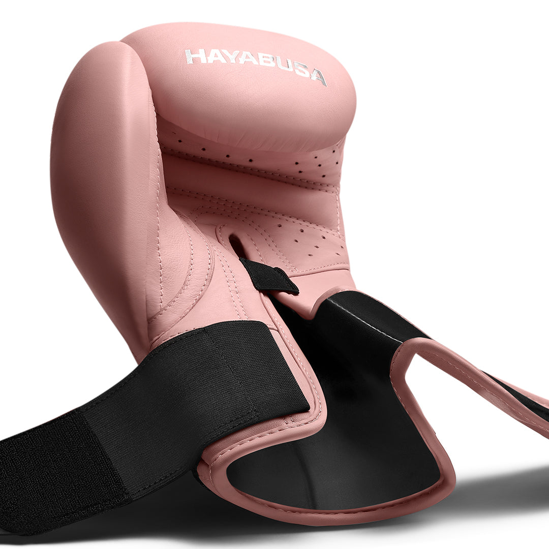 Guantes de Box Hayabusa T3 Kanpeki (Cuero) (Rosado Pastel) (Disponible por Encargo)