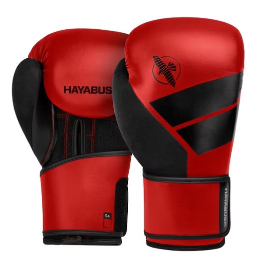 Guantes de Box Hayabusa S4 (Rojo / Negro) (Disponible por Encargo)