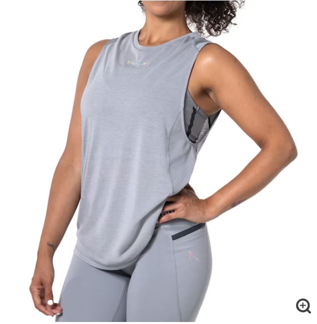 Blusa de Tirantes Ultraligera de Mujer Hayabusa (Gris) (Disponible por Encargo)