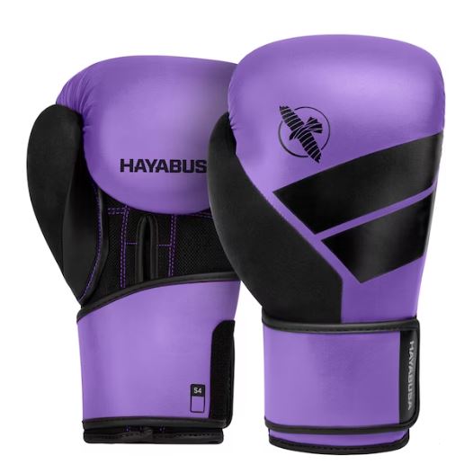 Guantes de Box Hayabusa S4 (Morado / Negro) (Disponible por Encargo)