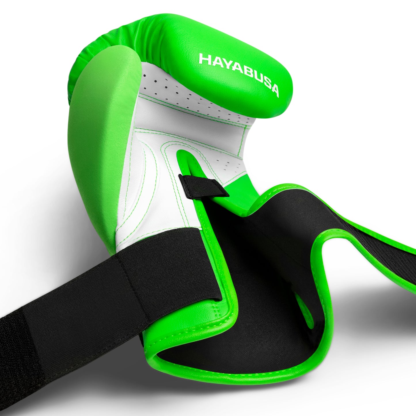 Guantes de Box Hayabusa T3 Neón (Verde / Blanco) (Disponible por Encargo)