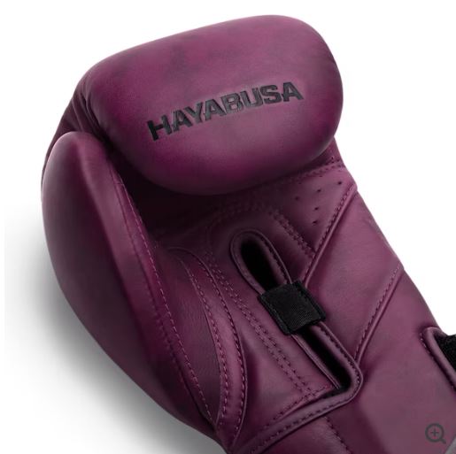 Guantes de Box Hayabusa T3 de Cuero de Lujo (Morado) (Disponible por Encargo)
