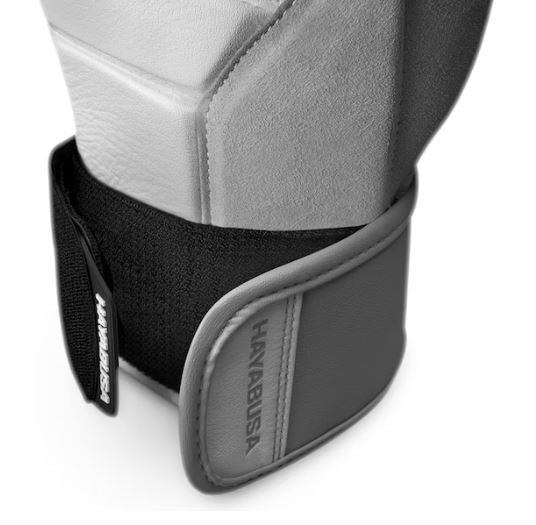 Guantes de Box Hayabusa T3 (Blanco / Gris) (Disponible por Encargo)