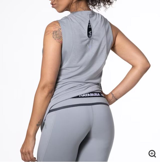 Blusa de Tirantes Ultraligera de Mujer Hayabusa (Gris) (Disponible por Encargo)