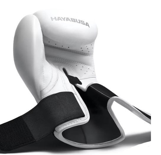 Guantes de Box Hayabusa T3 Kanpeki (Cuero) (Blanco) (Disponible por Encargo)