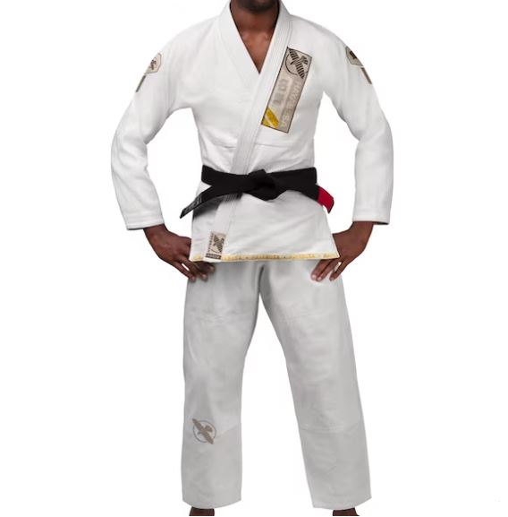 Uniforme de Jiujitsu Brasileño Liviano Hayabusa Ascend (Blanco) (Disponible por Encargo)