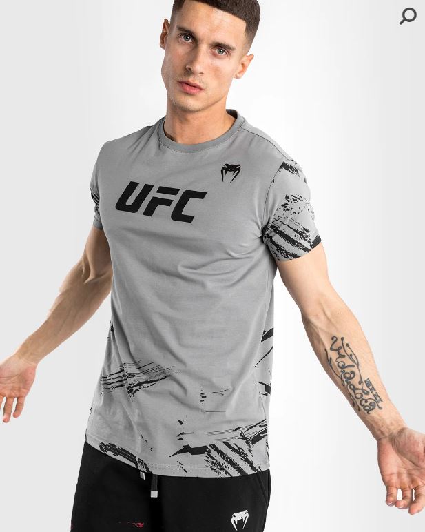 Camiseta de Hombre Venum UFC Authentic Fight Week Men's 2.0 (Gris / Ne –  MMALACRIANZA FIGHT STORE