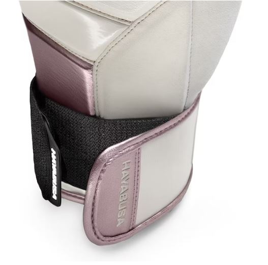 Guantes de Box Hayabusa T3 (Blanco / Rosado) (Disponible por Encargo)