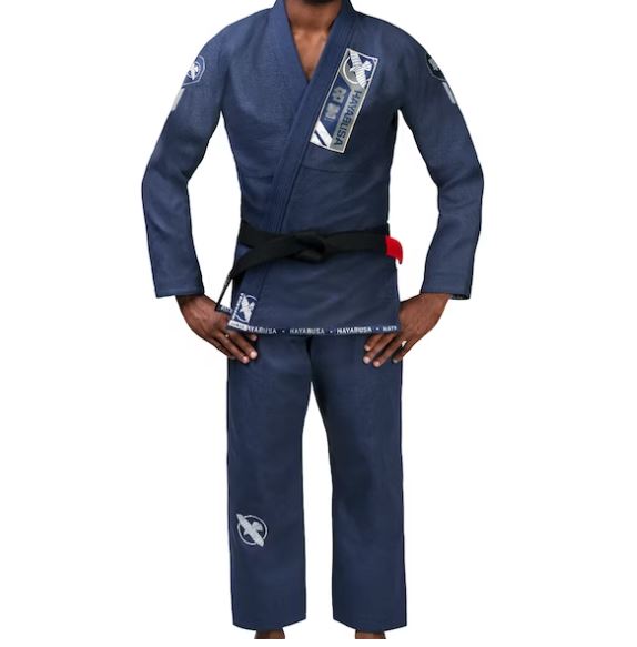 Uniforme de Jiujitsu Brasileño Liviano Hayabusa Ascend (Azul) (Disponible por Encargo)