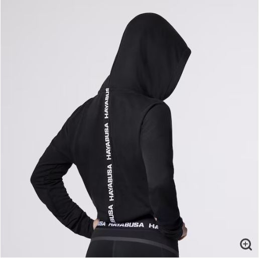 Sudadera de Mujer Hayabusa Cozy Fleece (Negro) (Disponible por Encargo)