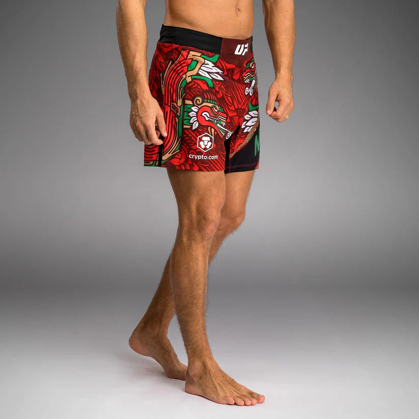 Fightshorts Venum UFC Unrivaled Brandon Moreno (Short Fit) (Rojo) (Disponible por Encargo)