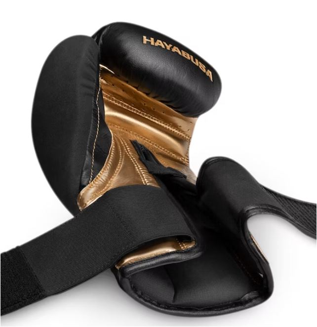 Guantes de Box Hayabusa T3 (Negro / Dorado) (Disponible por Encargo)