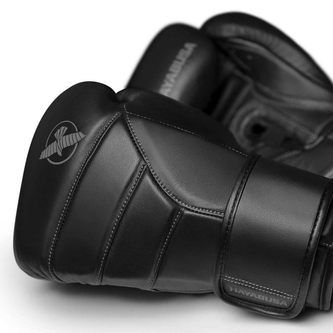 Guantes de Box Hayabusa T3 Kanpeki (Cuero) (Negro) (Disponible por Encargo)
