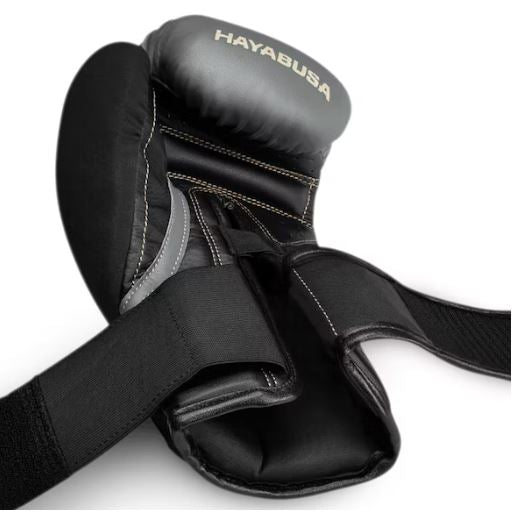 Guantes de Box Hayabusa T3 (Negro / Gris) (Disponible por Encargo)