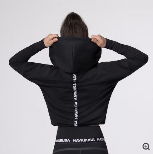 Sudadera de Mujer Hayabusa Cozy Fleece (Negro) (Disponible por Encargo)