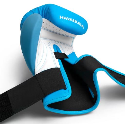 Guantes de Box Hayabusa T3 Neón (Celeste / Blanco) (Disponible por Encargo)