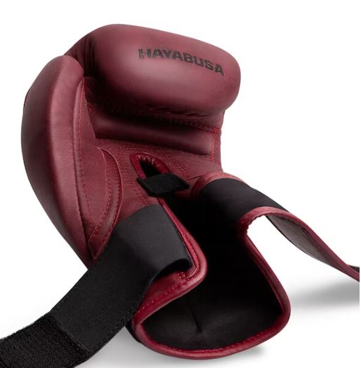 Guantes de Box Hayabusa T3 de Cuero de Lujo (Rojo) (Disponible por Encargo)