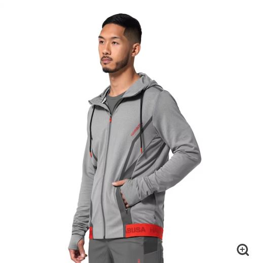 Jacket de Hombre Hayabusa Performance (Gris) (Disponible por Encargo)