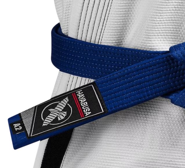 Cinta de Jiujitsu Brasileño Hayabusa (Azul) (Disponible por Encargo)