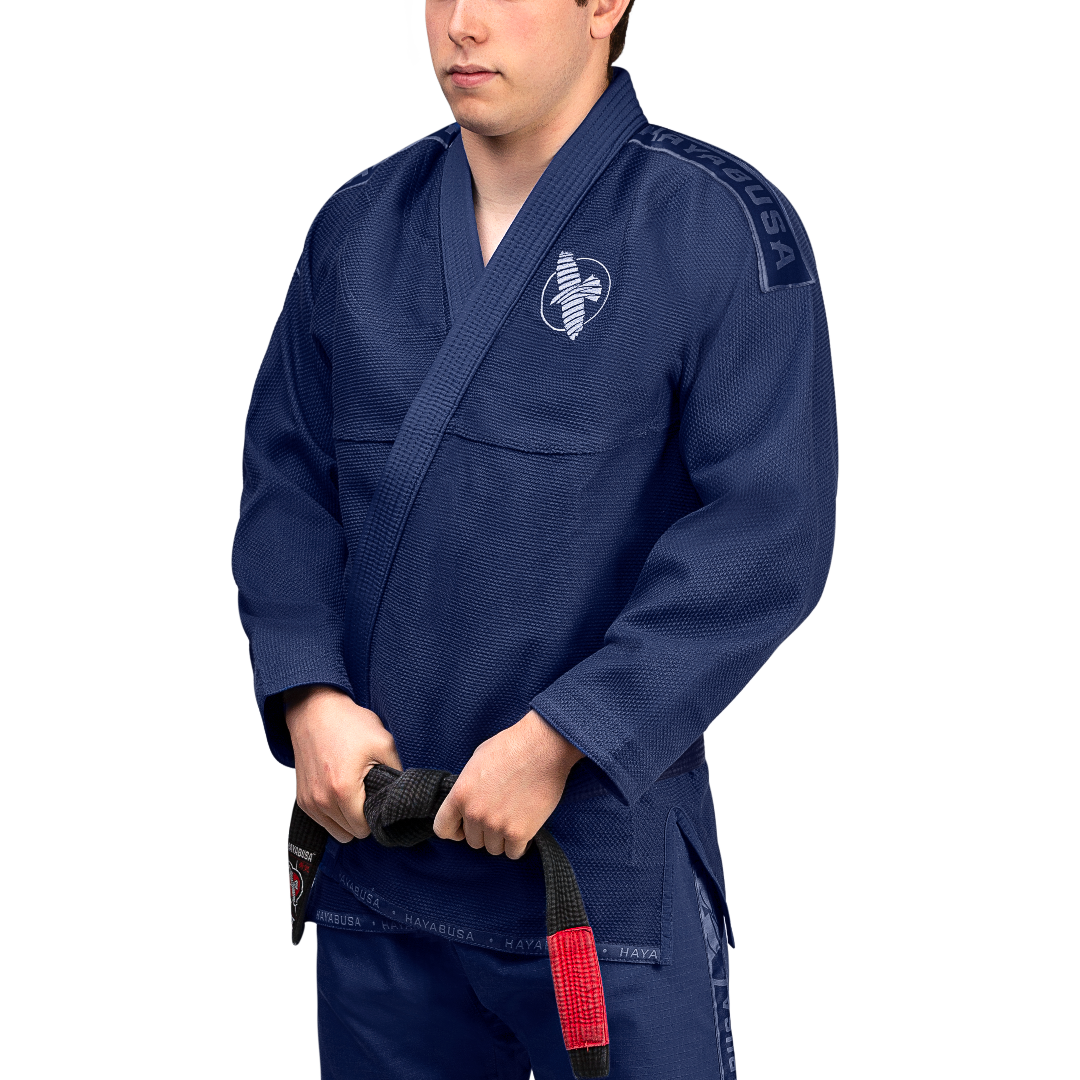 Uniforme de Jiujitsu Brasileño Liviano Hayabusa Lightweight (Azul / Gris) (Disponible por Encargo)