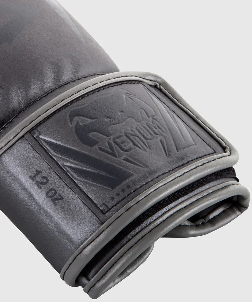 Guantes de Box Venum Elite (Gris / Gris) (Disponible por Encargo)