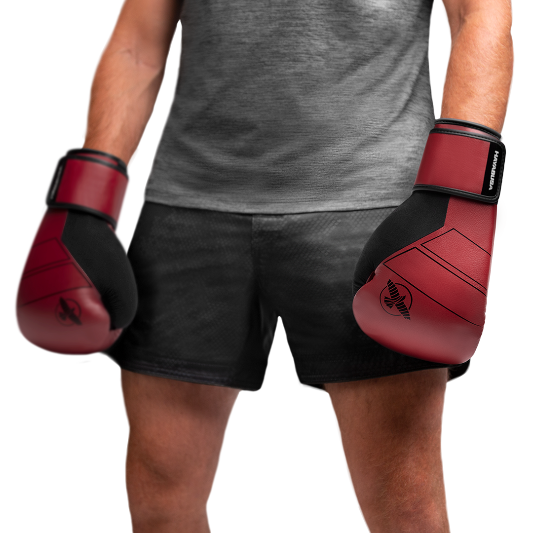 Guantes de Box Hayabusa S4 (Cuero) (Rojo) (Disponible por Encargo)