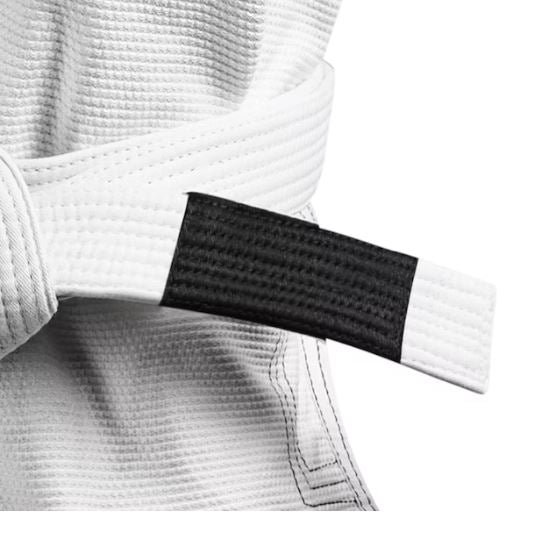 Cinta de Jiujitsu Brasileño Hayabusa (Blanca) (Disponible en Costa Rica y por Encargo)