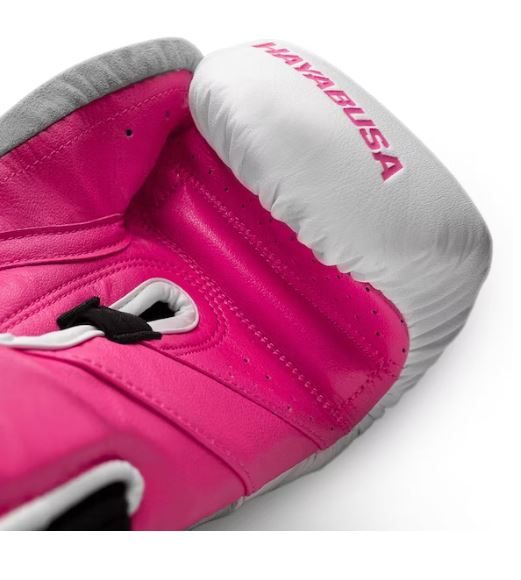 Guantes de Box Hayabusa T3 (Blanco / Rosado) (Disponible por Encargo)