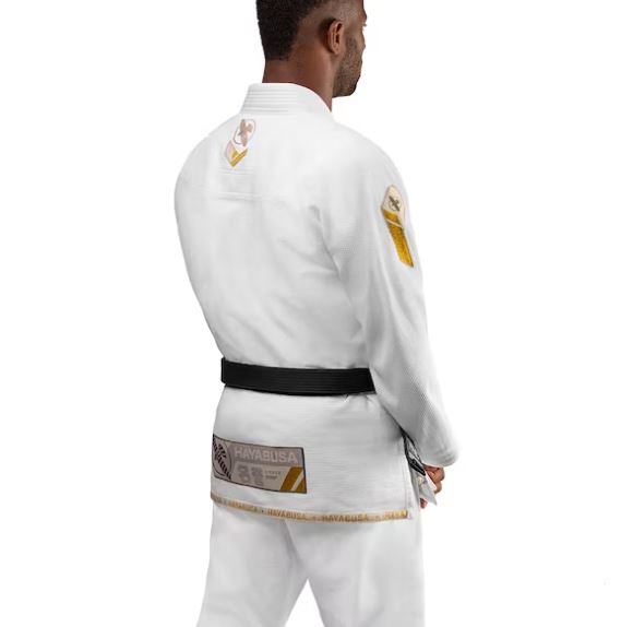 Uniforme de Jiujitsu Brasileño Liviano Hayabusa Ascend (Blanco) (Disponible por Encargo)