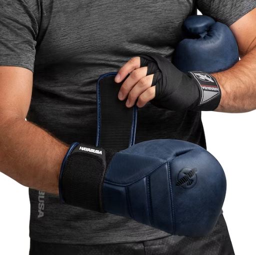Guantes de Box Hayabusa T3 de Cuero de Lujo (Azul) (Disponible por Encargo)
