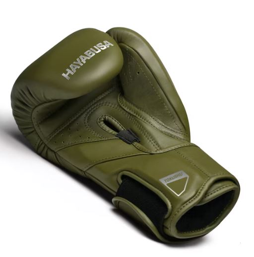 Guantes de Box Hayabusa T3 Kanpeki (Cuero) (Verde Oliva) (Disponible por Encargo)