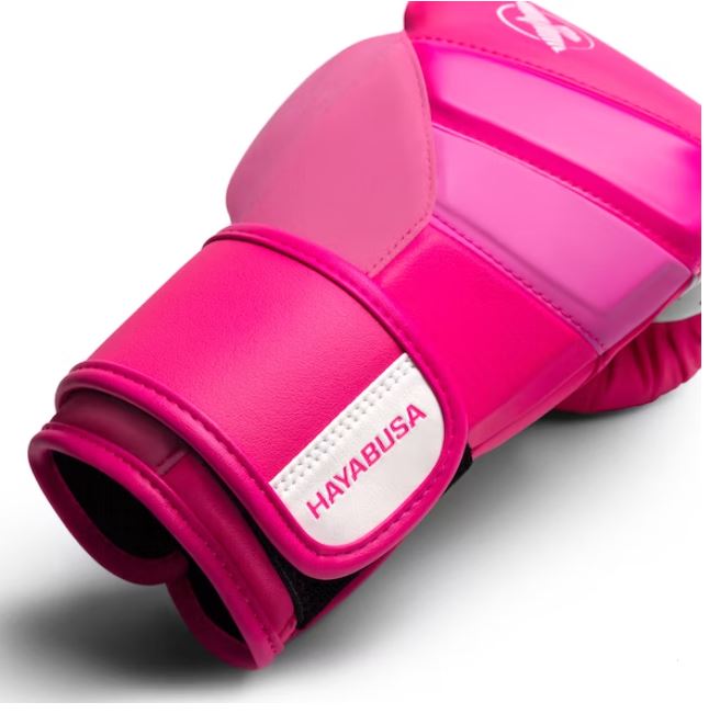 Guantes de Box Hayabusa T3 Neón (Rosado / Blanco) (Disponible por Encargo)