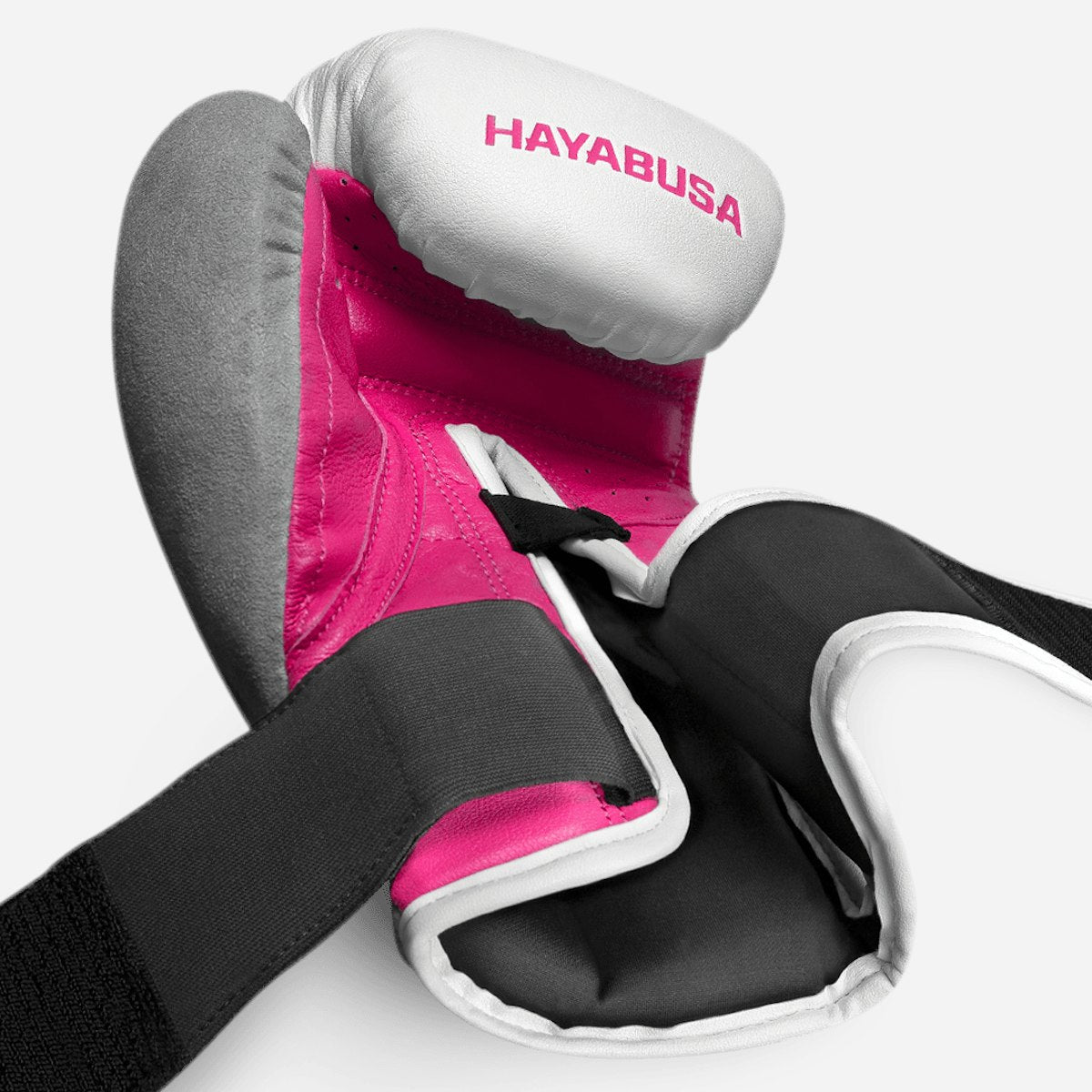 Guantes de Box Hayabusa T3 (Blanco / Rosado) (Disponible por Encargo)