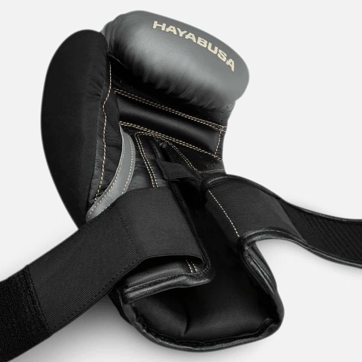 Guantes de Box Hayabusa T3 (Negro / Gris) (Disponible por Encargo)