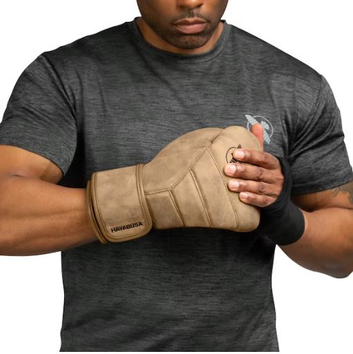 Guantes de Box Hayabusa T3 de Cuero de Lujo (Crema) (Disponible por Encargo)