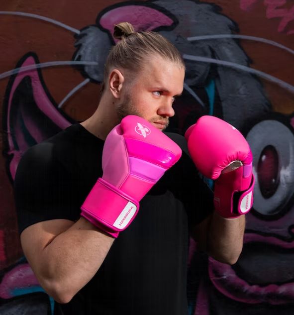 Guantes de Box Hayabusa T3 Neón (Rosado / Blanco) (Disponible por Encargo)