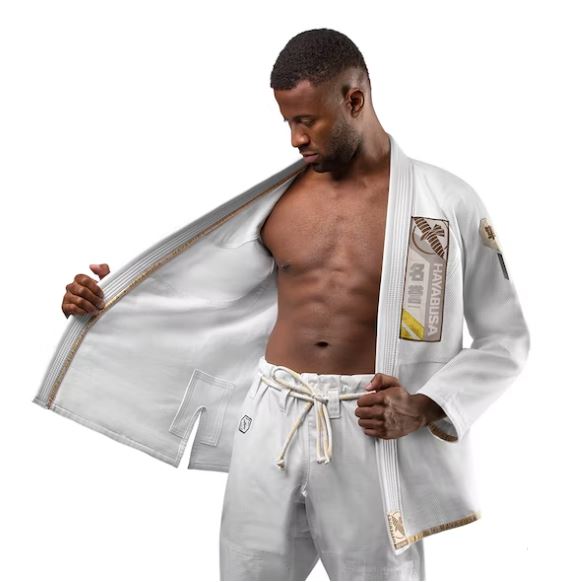 Uniforme de Jiujitsu Brasileño Liviano Hayabusa Ascend (Blanco) (Disponible por Encargo)