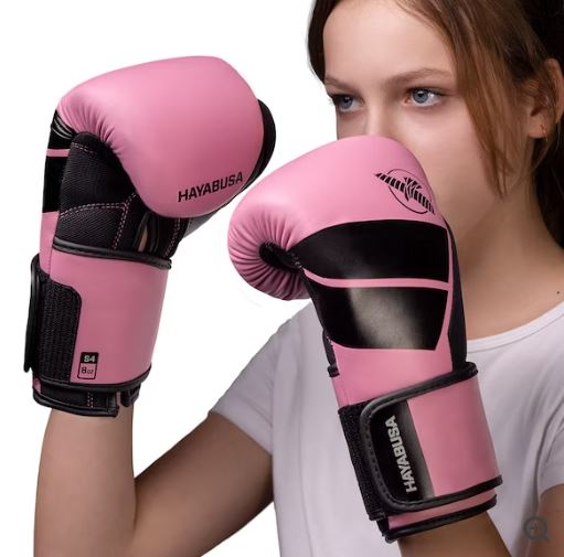 Guantes de Box Hayabusa S4 para Niños (Rosado / Negro) (Disponible por Encargo)
