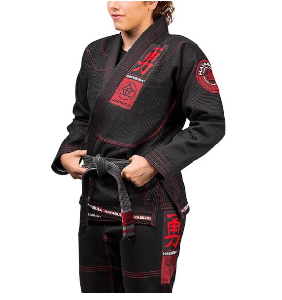 Uniforme de Jiujitsu Brasileño Hayabusa Goorudo 3 (Negro) (Disponible por Encargo)