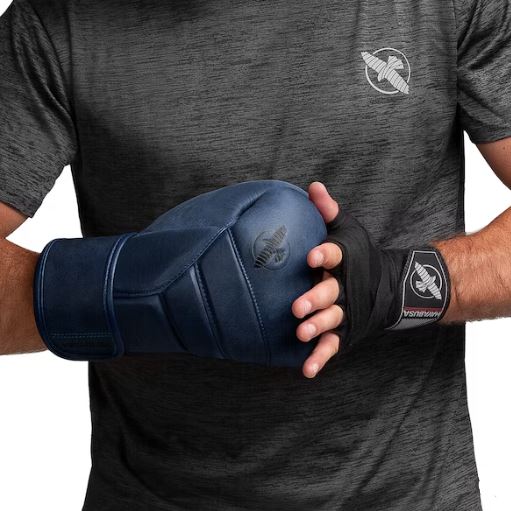 Guantes de Box Hayabusa T3 de Cuero de Lujo (Azul) (Disponible por Encargo)
