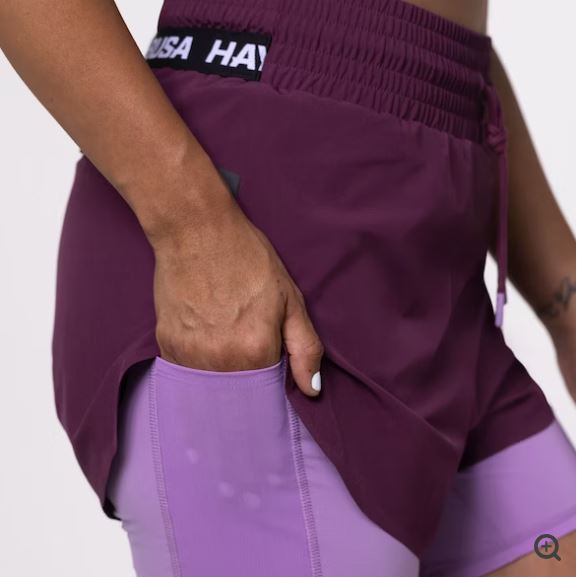 Shorts de Entrenamiento Hayabusa Performance (Morado) (Disponible por Encargo)