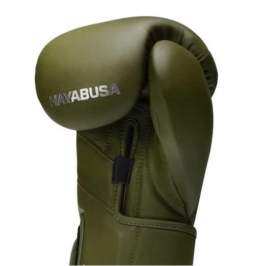 Guantes de Box Hayabusa T3 Kanpeki (Cuero) (Verde Oliva) (Disponible por Encargo)
