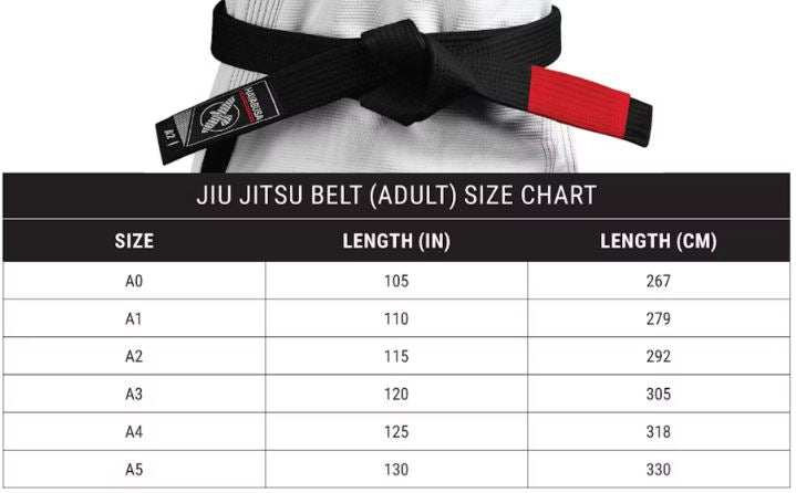 Cinta de Jiujitsu Brasileño Hayabusa (Azul) (Disponible por Encargo)