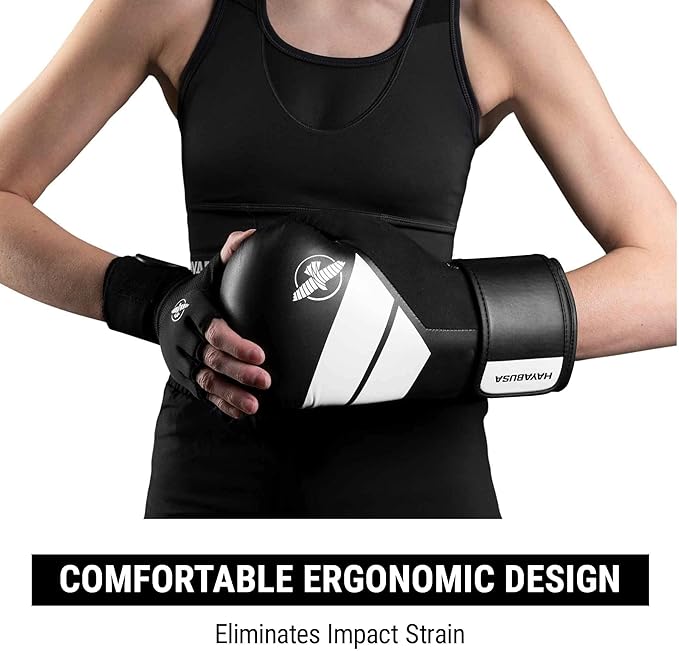 Guantes de Box Hayabusa S4 (Negro / Blanco) (Disponible por Encargo)
