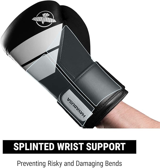 Guantes de Box Hayabusa S4 (Negro / Blanco) (Disponible por Encargo)
