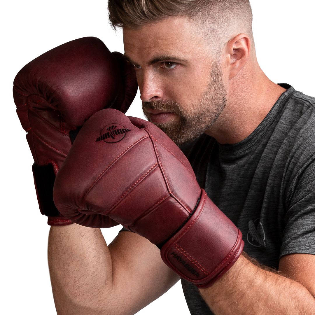 Guantes de Box Hayabusa T3 de Cuero de Lujo (Rojo) (Disponible por Encargo)