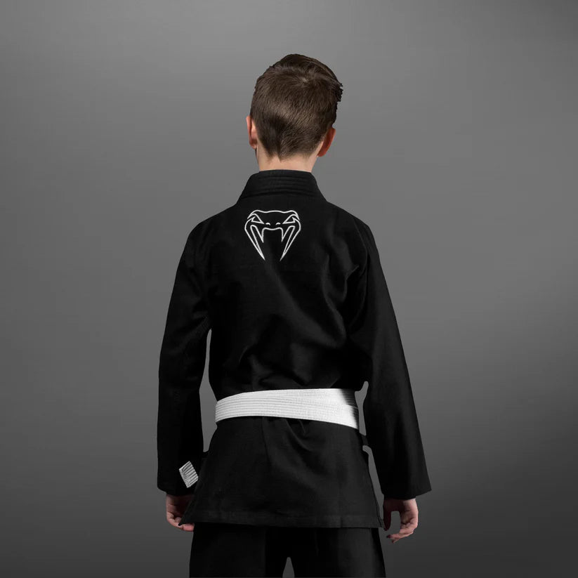 Uniforme de Jiujitsu Brasileño Venum Contender para Niño (Negro) (Disponible por Encargo)