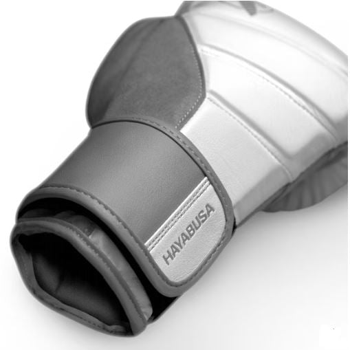 Guantes de Box Hayabusa T3 (Blanco / Gris) (Disponible por Encargo)