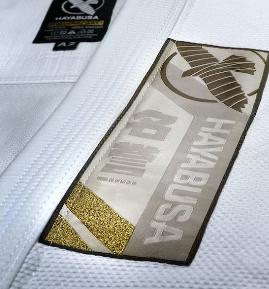 Uniforme de Jiujitsu Brasileño Liviano Hayabusa Ascend (Blanco) (Disponible por Encargo)